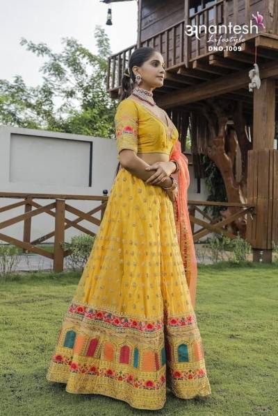 ANANTESH FLAIRY BEAT VOL 2 NET DESIGNER LEHENGA CHOLI WHOLESALER IN INDIA